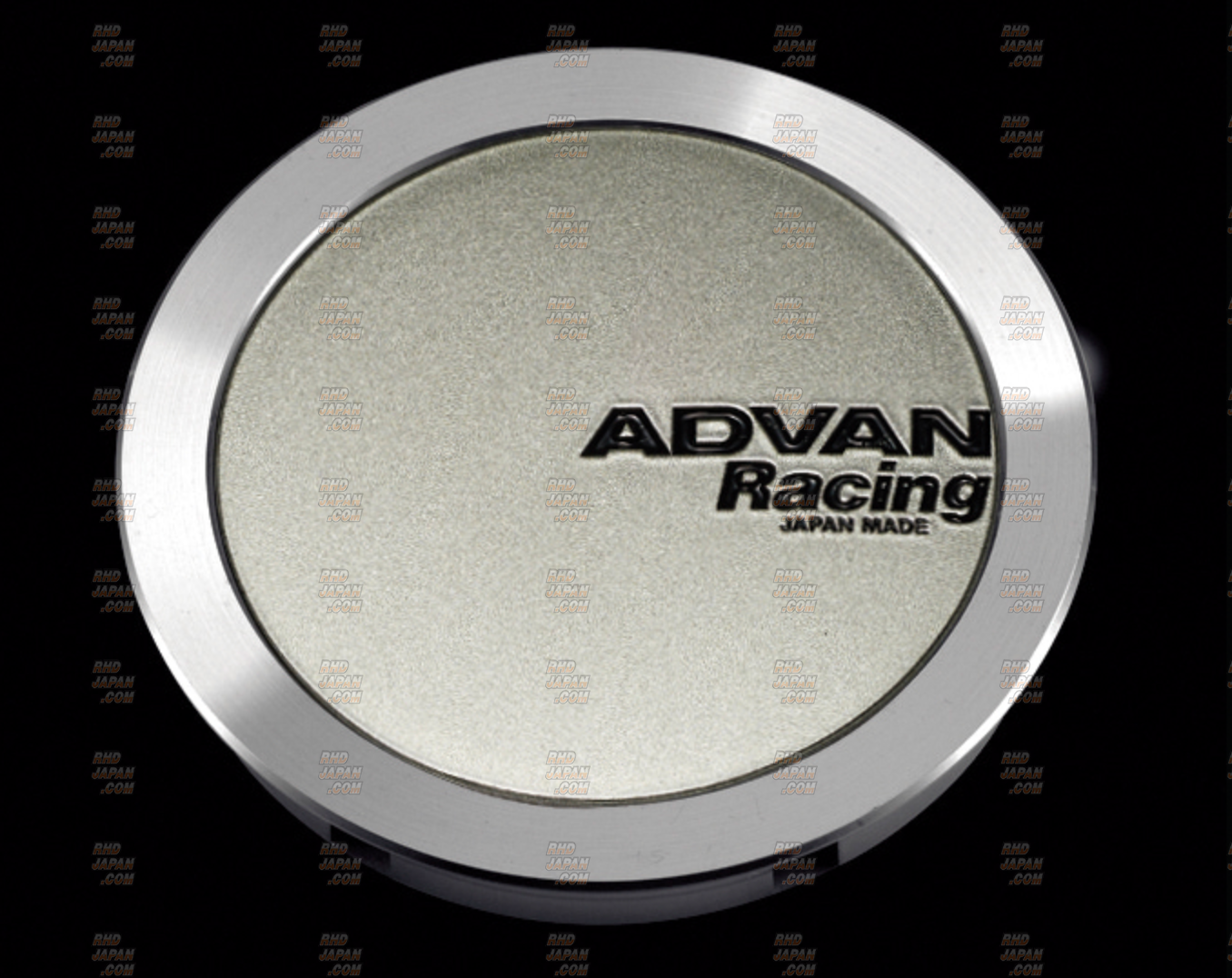 YOKOHAMA Advan Racing Center Cap Full Flat 73mm - Racing Sand Metallic